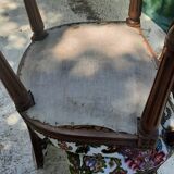 4 chaises médaillon style louis XVl