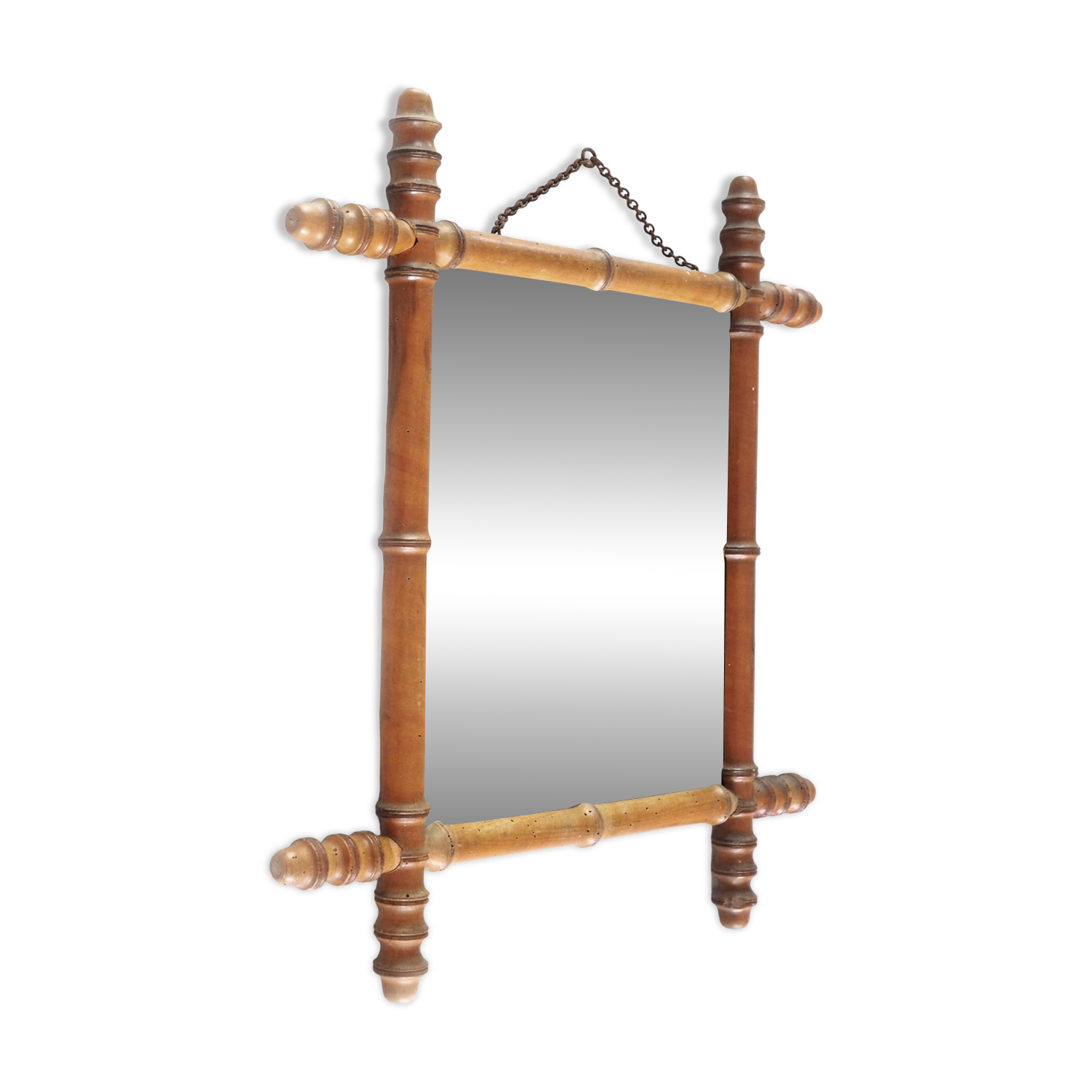 "Bamboo" mirror 1900