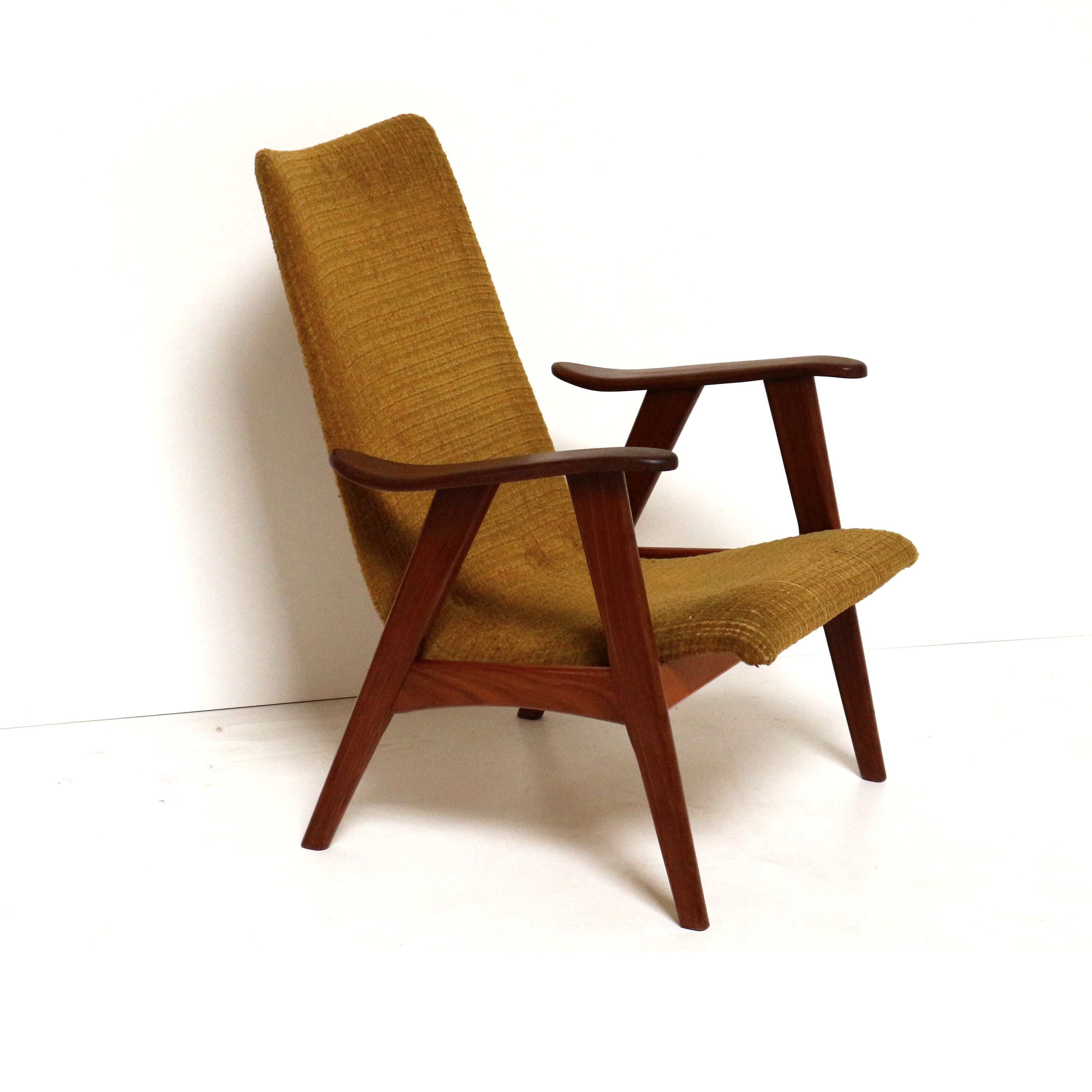 Fauteuil par Louis van Teeffelen pour Wébé dans les années 1960