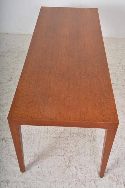 Vintage teak coffee table by Severin Hansen For Haslev Møbelsnedkeri, 1960s