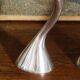 2 bougeoirs zig zag, design Xavier Lust
