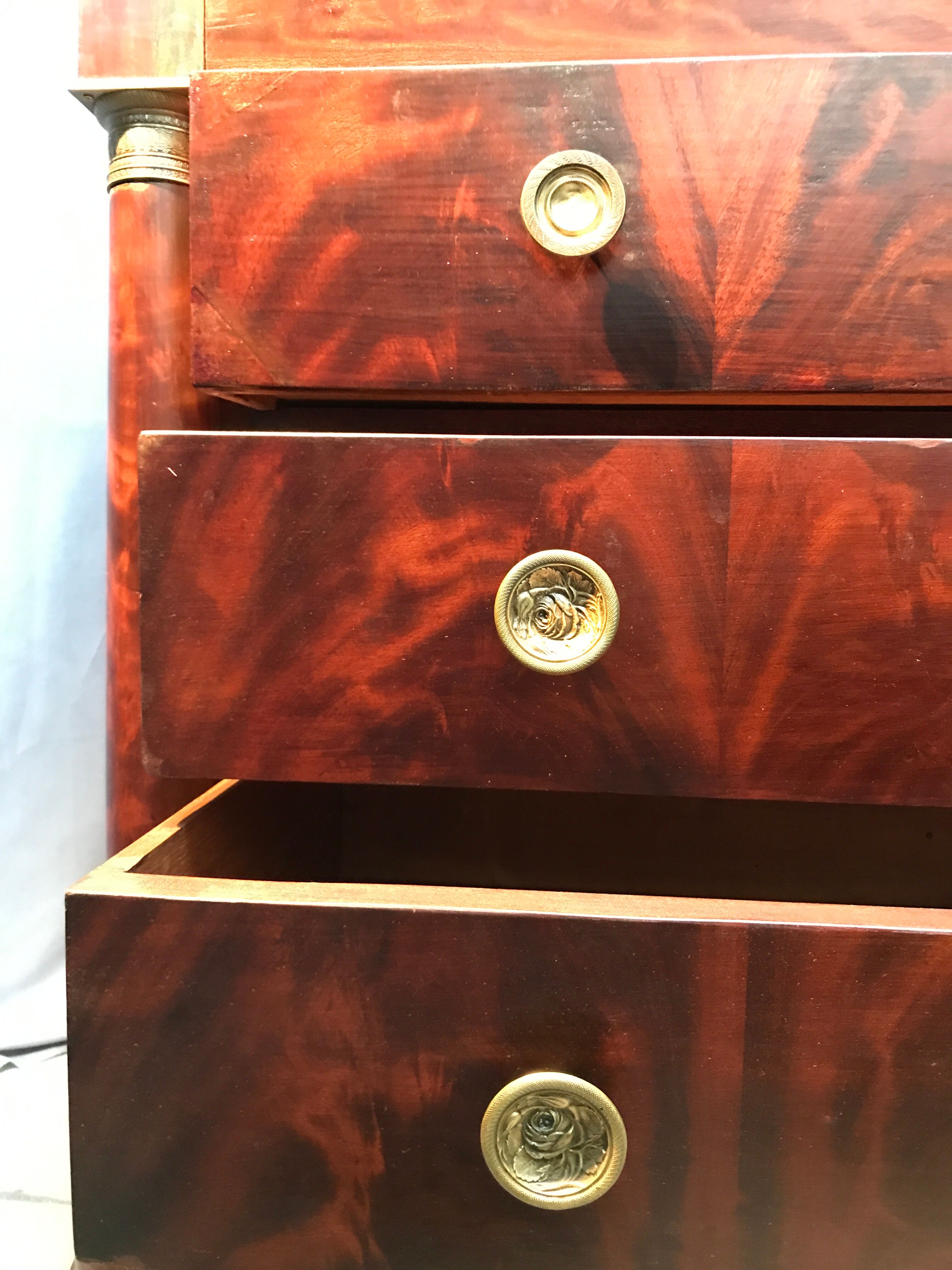 Empire chest of drawers