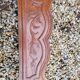 Carved wooden pediment from around 1800