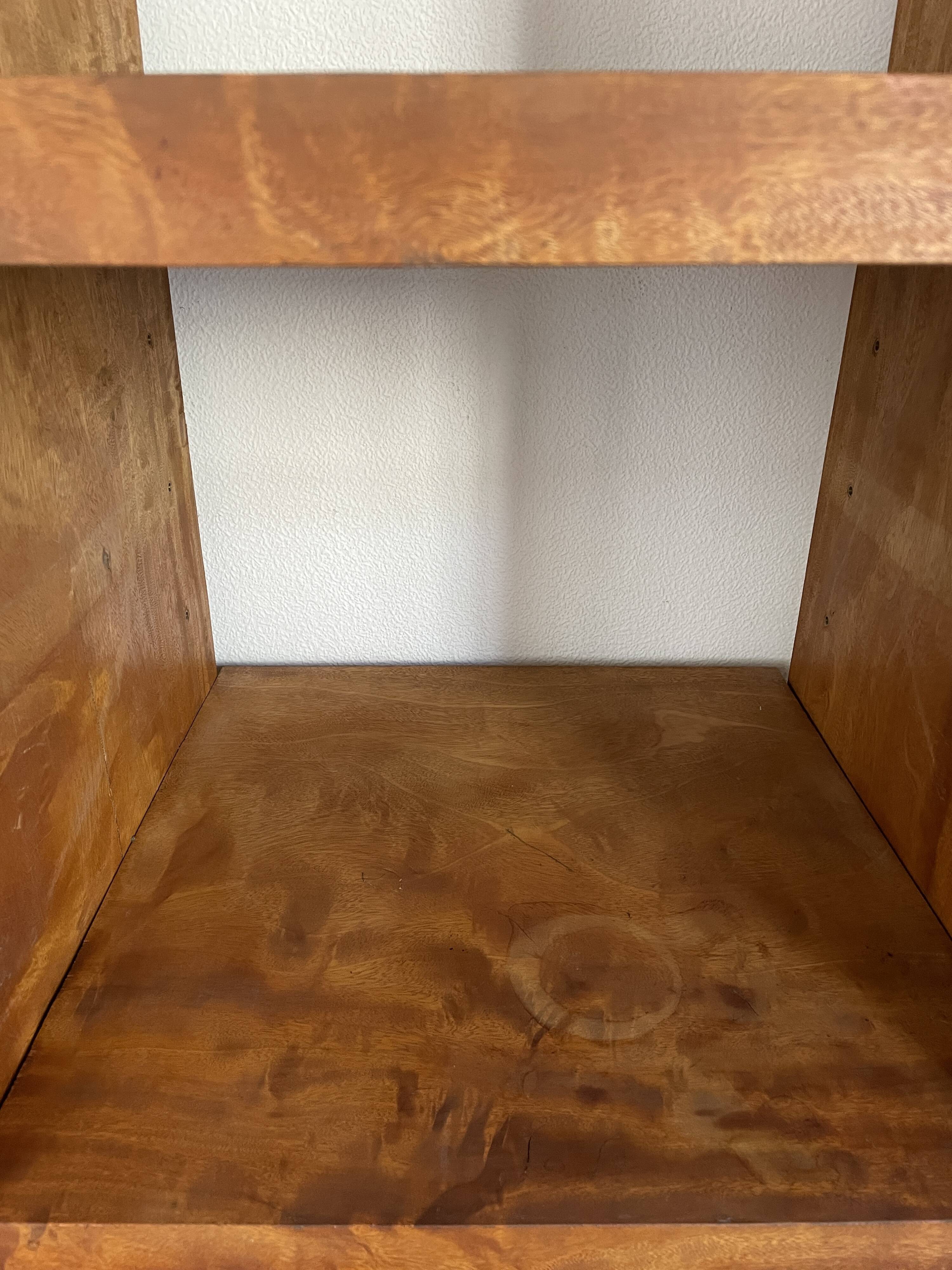 Bibliothèque etagère bois massif