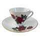 FRANCE porcelain cup and saucer