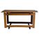 Mid-century Italian solid wood two-tone bench, 1950s, Italy