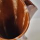 Paire de vases aux 3 cornes vintage 1960