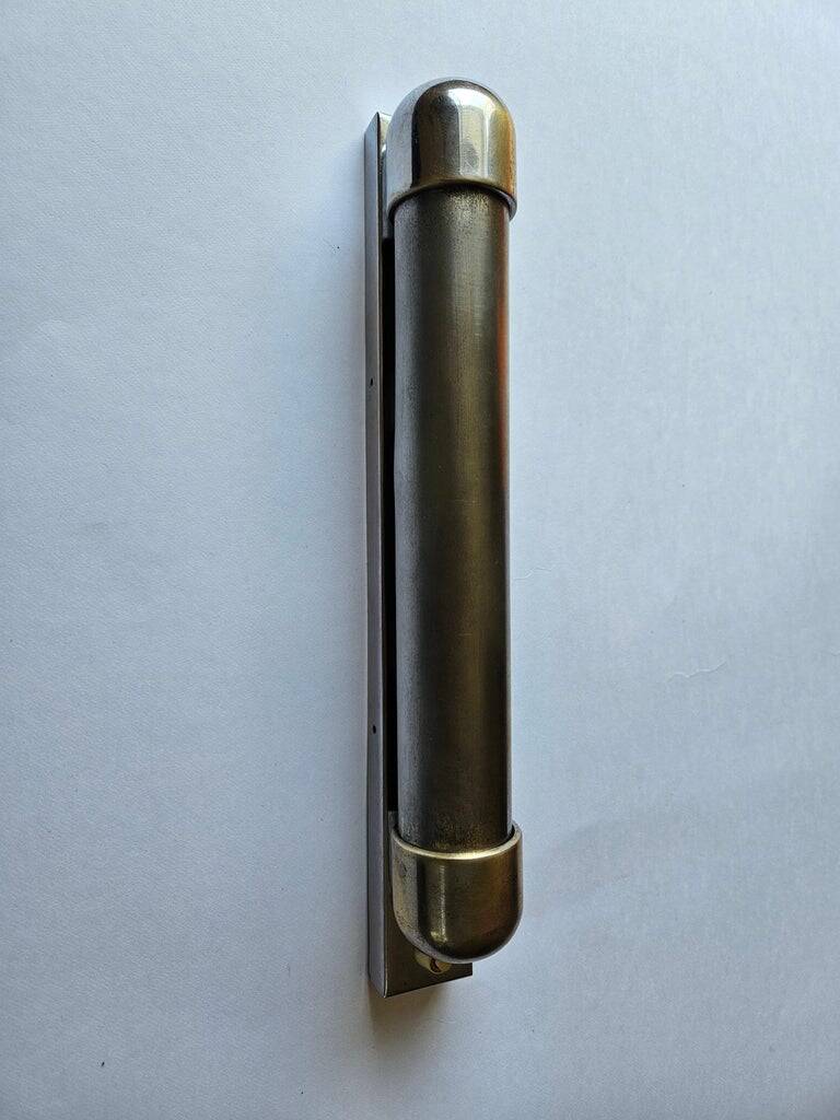 Rare Chrome Bauhaus Art Deco Wall Lamp Napako, 1940s