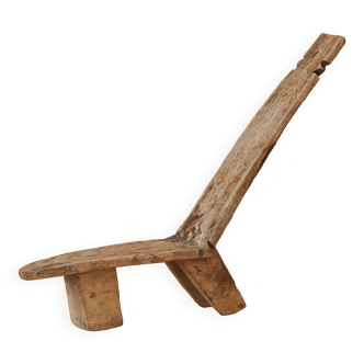 Tabouret monoxyle en bois Lobi (Burkina Faso) circa 1950