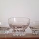 Lot de 3 verres art deco