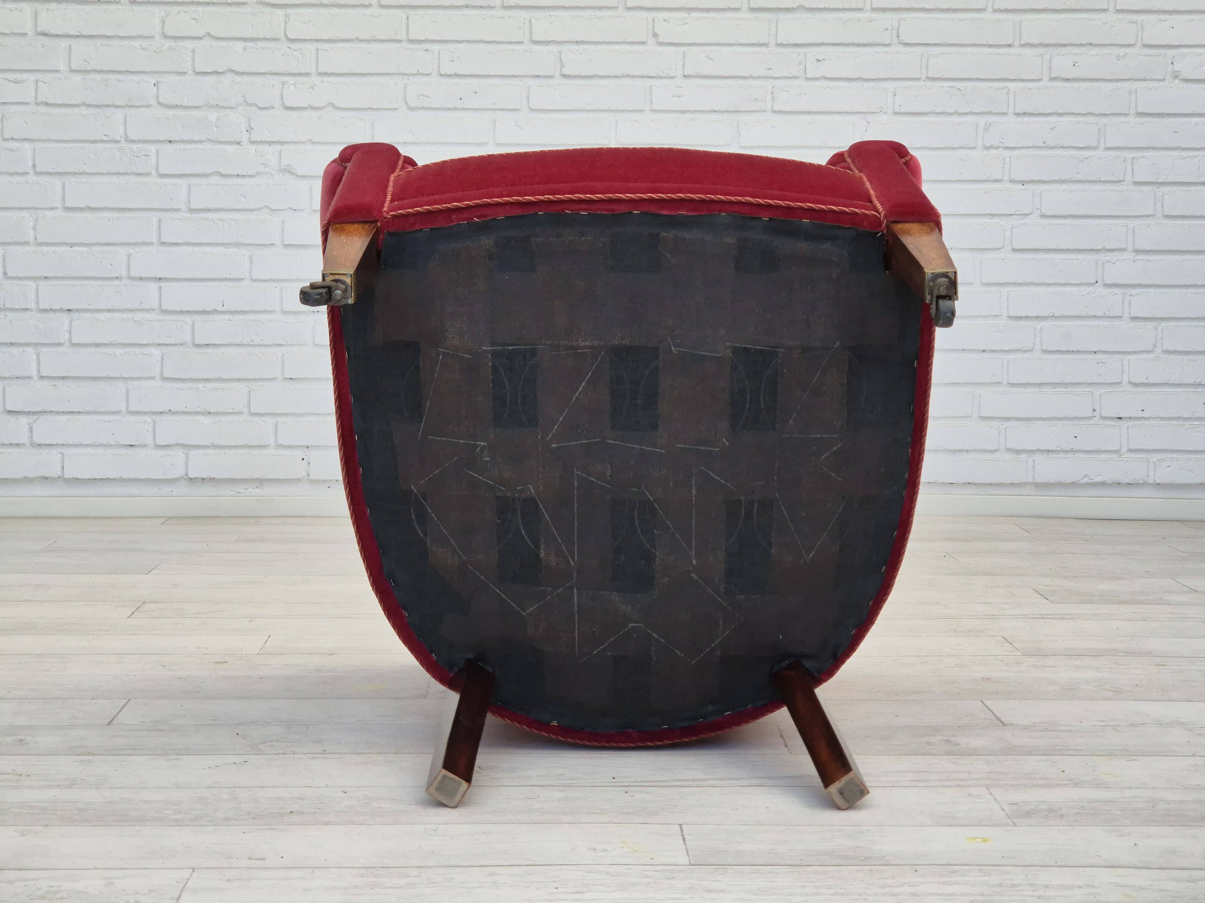 1950s, Danish lounge chair