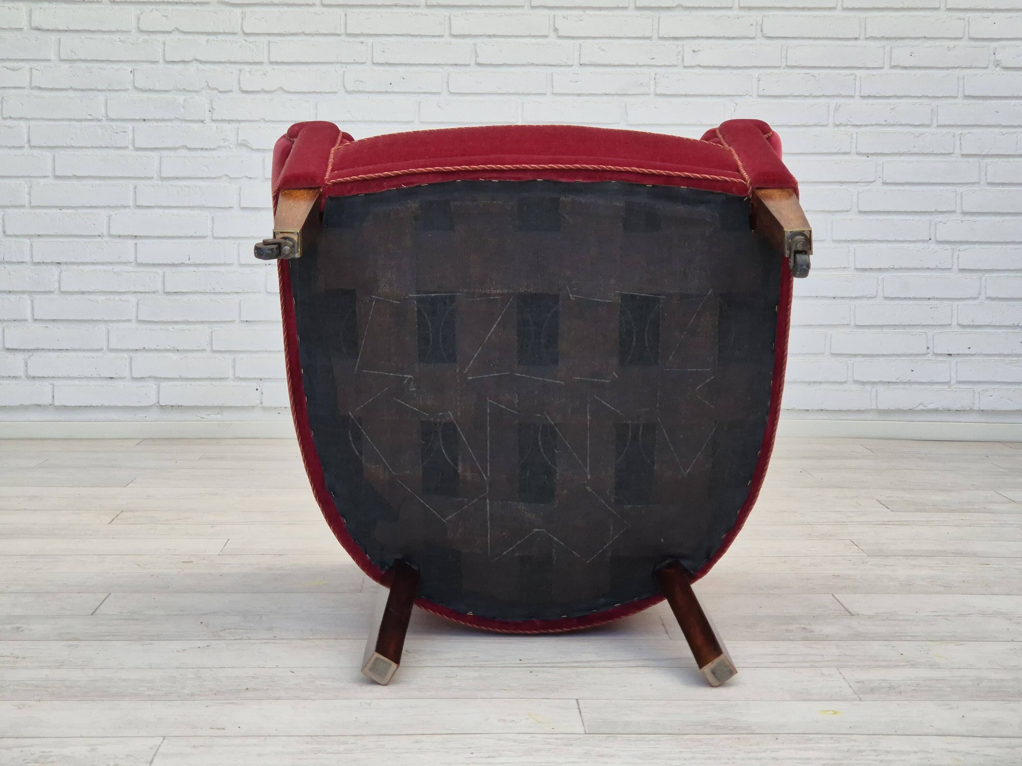 1950s, Danish lounge chair
