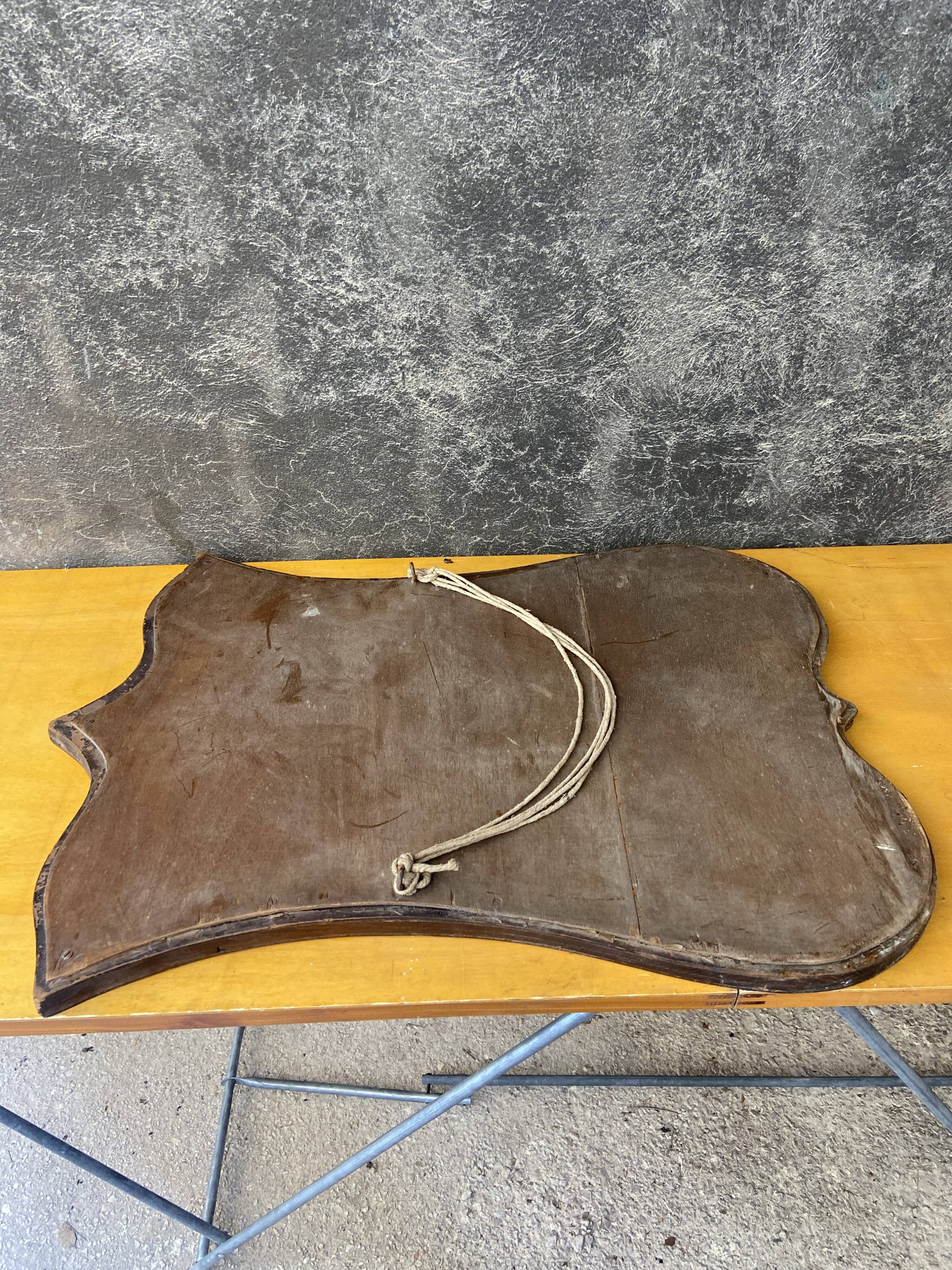 Wooden mirror art deco style