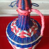 Scoubidou bottle from the 60s