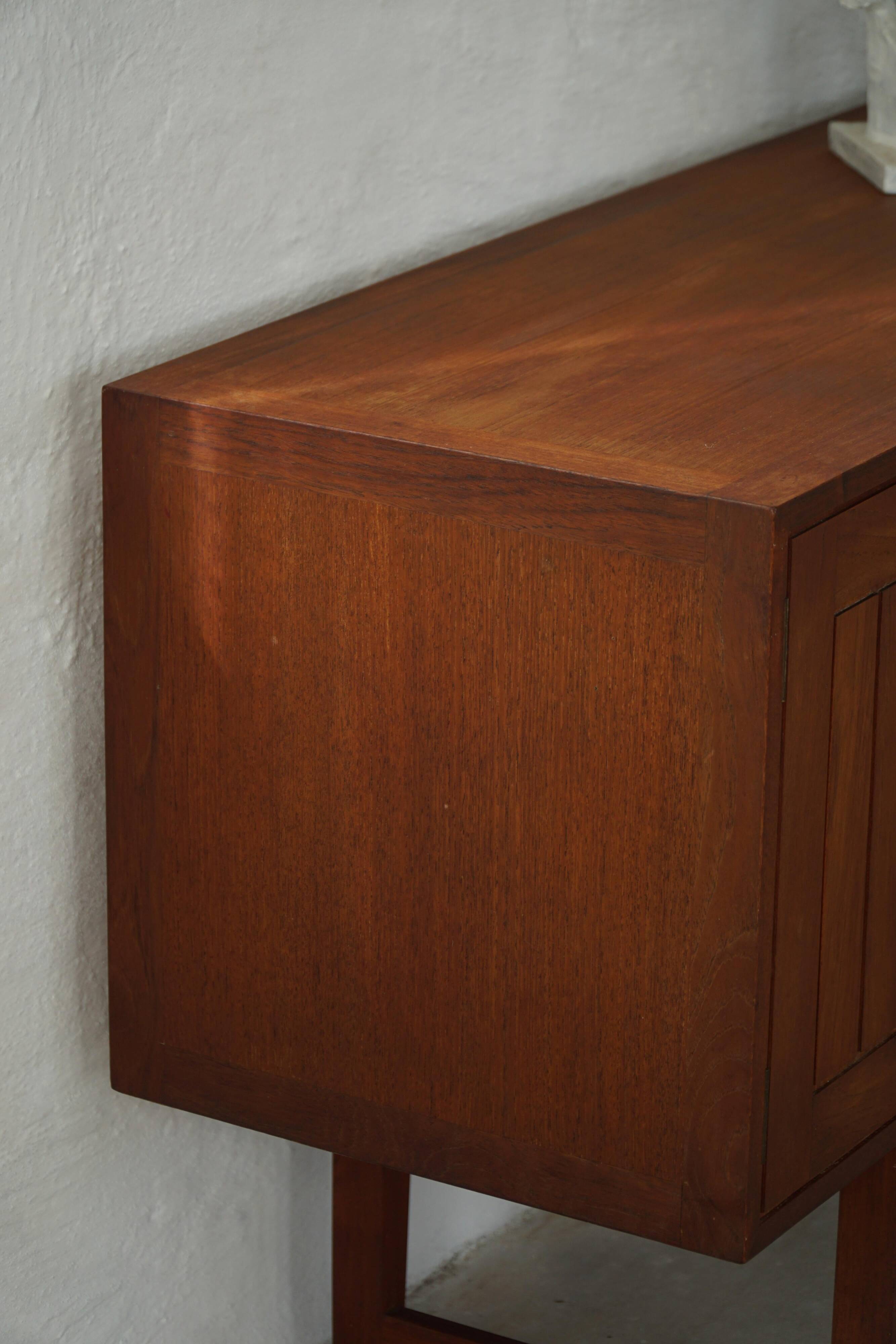 Kurt Østervig, teak buffet base, VAMO, modern Scandinavian mid-century, 1960s