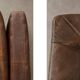 Mid-Century Danish Modern 2-Seater Brown Leather Sofa 3330 by  Arne Vodder