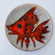 Ceramics plates by Monique Brunner 60s/70s Vallauris