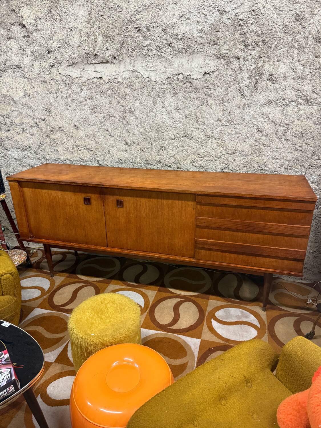 Scandinavian teak sideboard, Denmark, 1970s