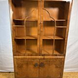 Art Deco Vintage Bookcase / Display Cabinet – 1930s–1940s