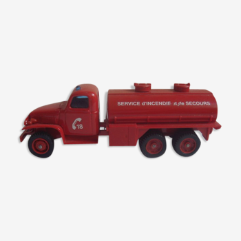 Solido 1/50 metal firefighter truck gmc tanker