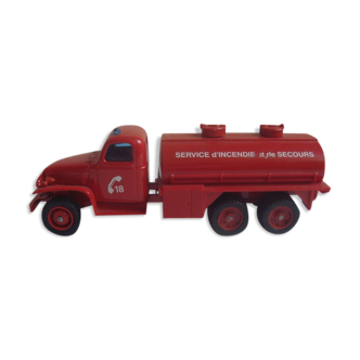 Solido 1/50 metal firefighter truck gmc tanker