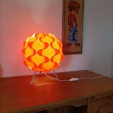 Vintage Ikea orange lamp