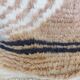 Unique natural wool Moroccan rug 3x2 m