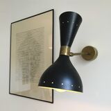 Paire d'appliques Italiennes design années 1950