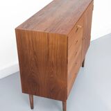 Commode à Tiroirs en Teck par Kai Winding pour P. Jeppesens Møbelfabrik, 1960s