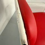 Old 2 seater sofa Italian design from the 70s Talin Vicenza metal per