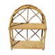 Étagère vintage rotin