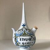 Ceramic alcohol bottle design roger capron 1960