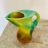Vintage multi-colored pitcher