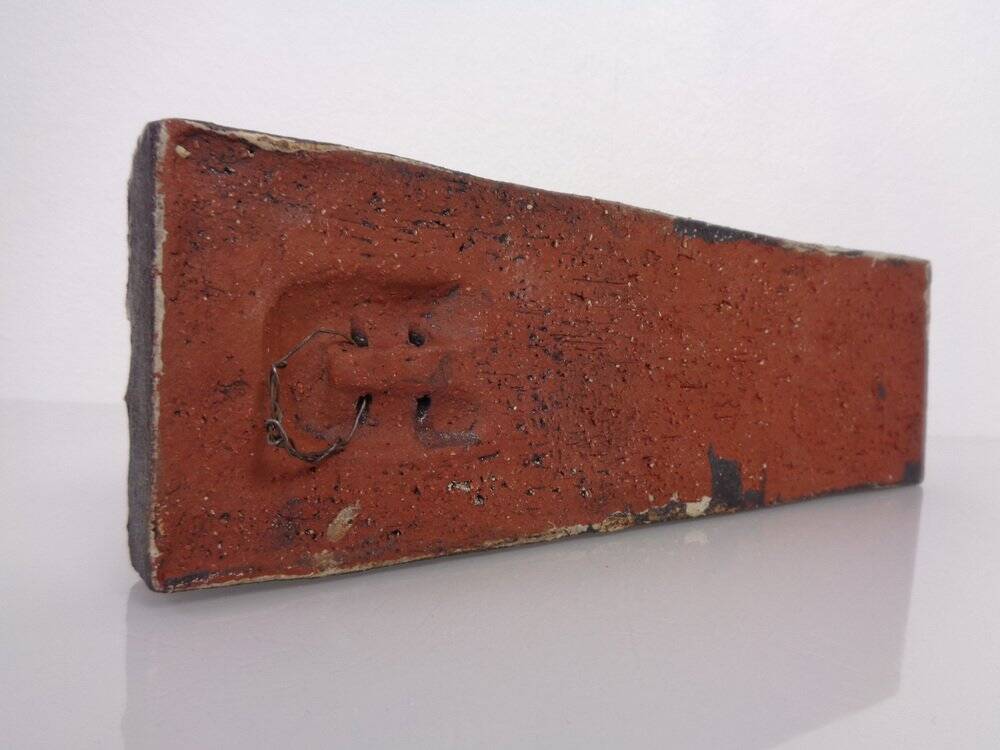 Studio ceramic wall plaque by Gerhard Liebenthron, Germany, 1983