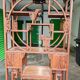 Collectible decorative Chinese library in exotic wood.