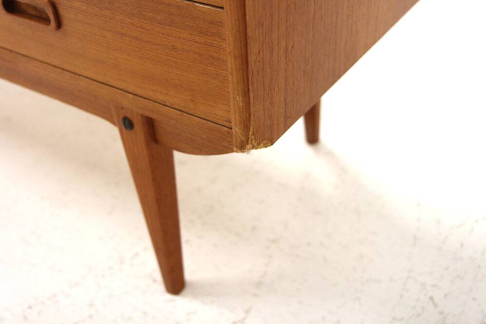Secrétaire scandinave en teck, Suède, 1960