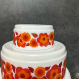 Vintage lotus arcopal salad bowl