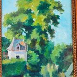 Peinture à l'huile d'Édouard Jules Eveno