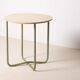 Vintage Pastel Bauhaus Side Table, 1930s