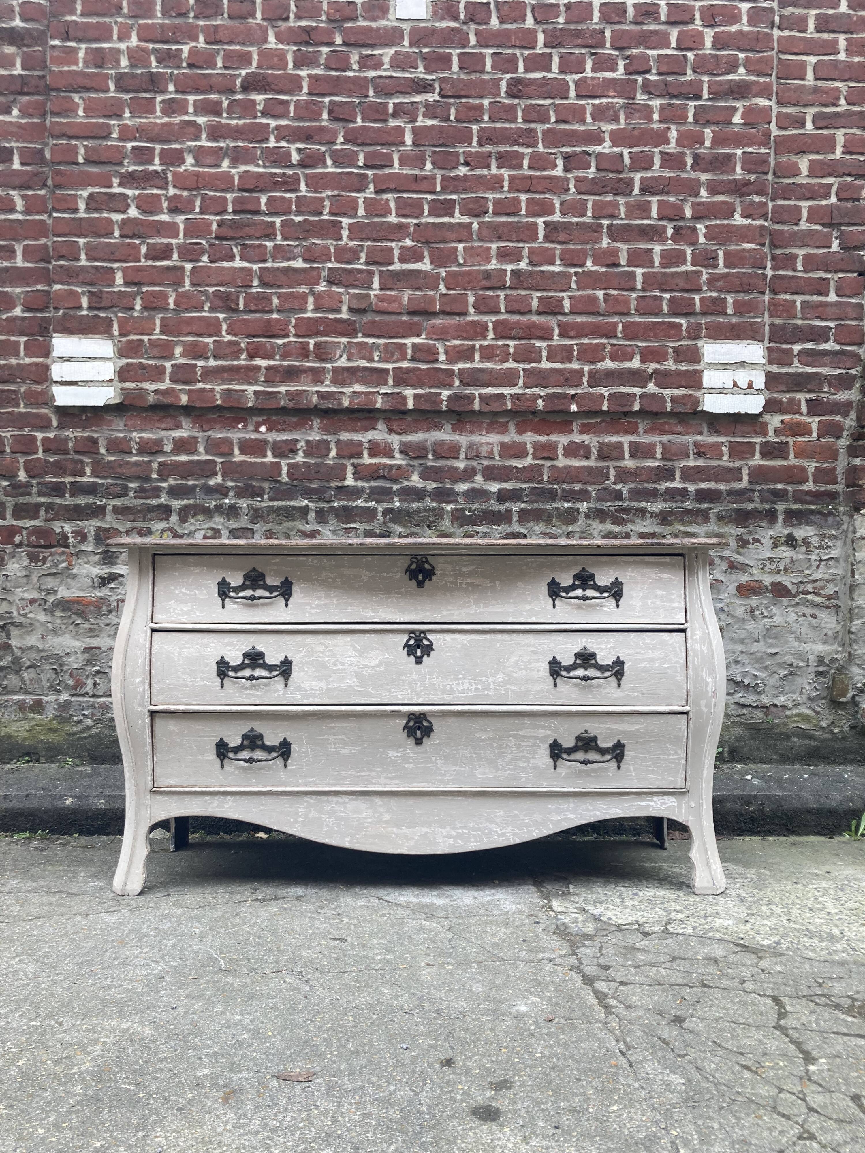 Commode d'époque XIXème - Style Gustavien