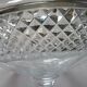 Cut crystal standing cup