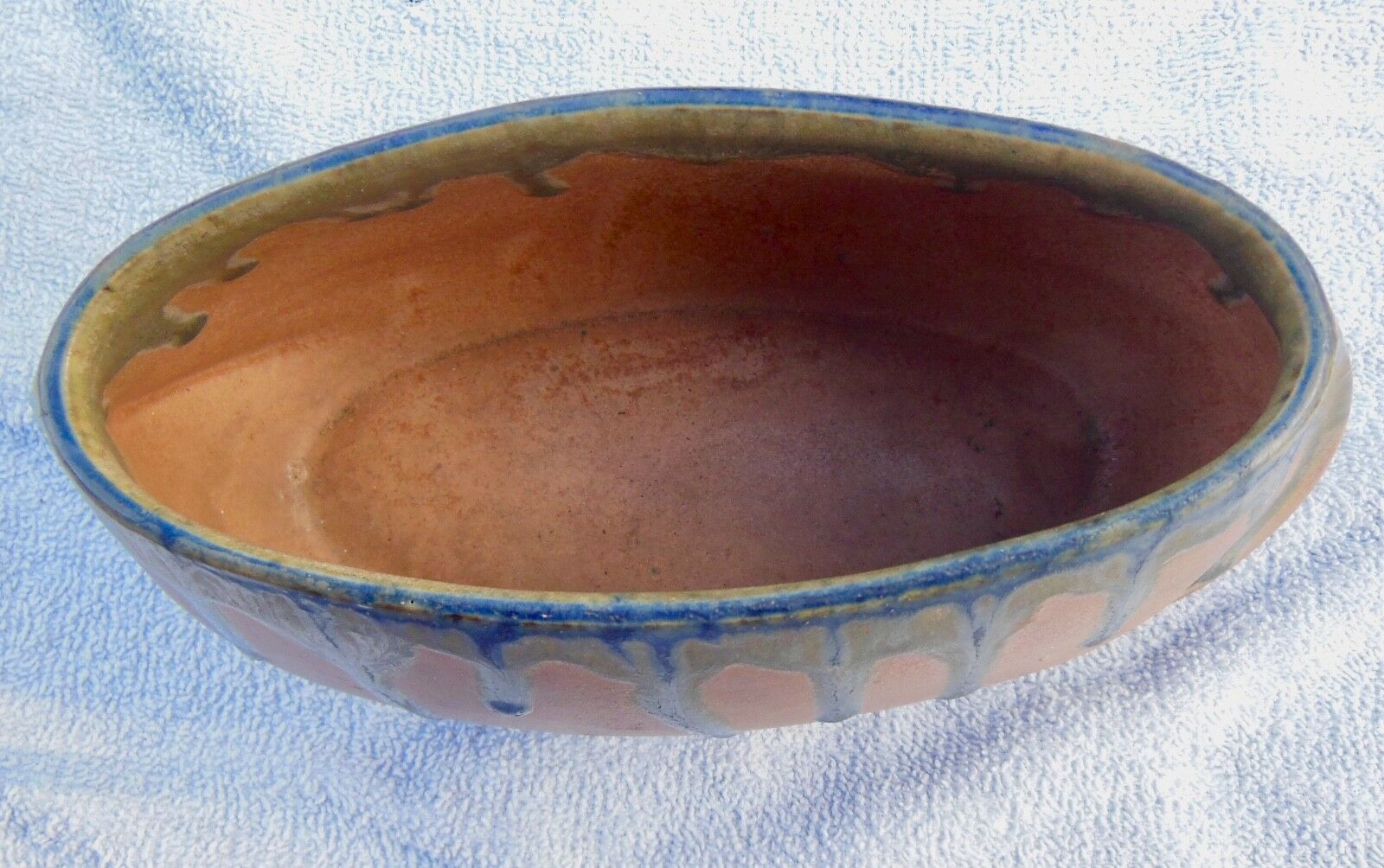 Vase, ceramic mid-table basin signed DENBAC at CUL