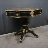 Boulle marquetry violin-shaped table, Napoleon III period – Mid 19th century