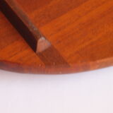 Oval Teak Wooden Serving Tray by Jens Quistgaard for Dansk Designs, Denmark 1960s.