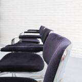 Eero Aarnio Silver Chairs Set of 4