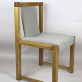 Chaises à manger beige vintage années 1970