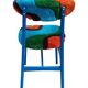 Mid-century Buttoned Chair Handmade, Dark Wood, Rajmund Halas, Poland, 1960s