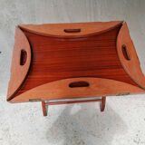 Boat Folding Mahogany Coffee Table