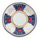 Angel delight dinner plate blue marine
