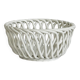 White openwork cup